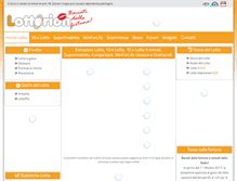 Tablet Screenshot of lottorion.com
